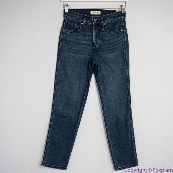 NEW Madewell Mid-Rise Stovepipe‎ Jeans in Dahill Wash, 26 - Picture 3 of 16